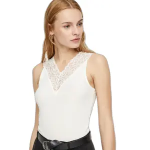 Camiseta de tirantes para mujer Pieces Siri image-2