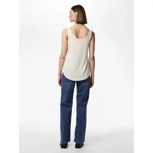 Camiseta de tirantes mujer Pieces Billo Lurex image-4