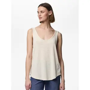 Camiseta de tirantes mujer Pieces Billo Lurex image-1