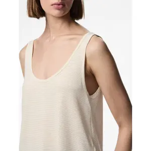 Camiseta de tirantes mujer Pieces Billo Lurex image-5