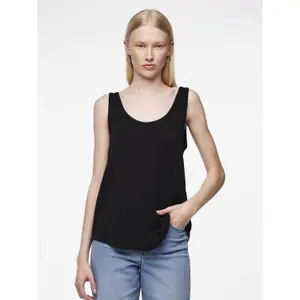 Camiseta de tirantes mujer Pieces Billo Lurex image-1