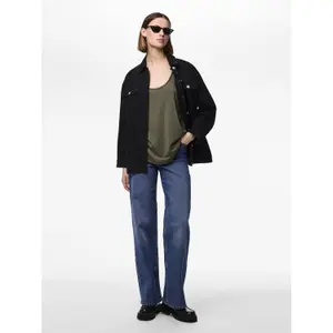 Camiseta de tirantes mujer Pieces Billo Lurex image-4