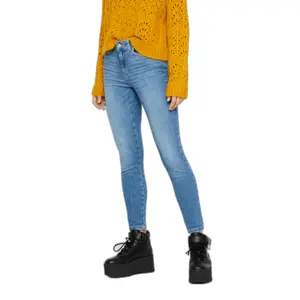 Jeans skinny femme Pieces Delly CR LB124-BA image-1