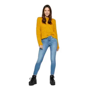 Jeans skinny femme Pieces Delly CR LB124-BA image-2