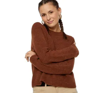 Pullover à col O femme Pieces Ellen image-4