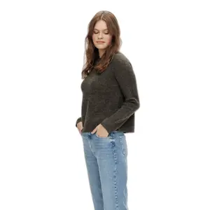 Pullover à col O femme Pieces Ellen image-3