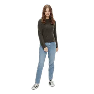 Pullover à col O femme Pieces Ellen image-1