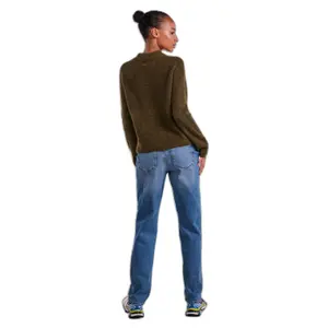 Pullover à col O femme Pieces Ellen image-3