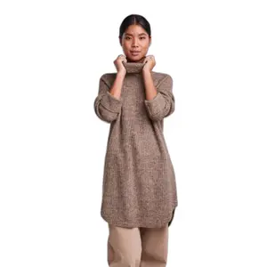 Lång jumper för kvinnor Pieces Ellen image-2