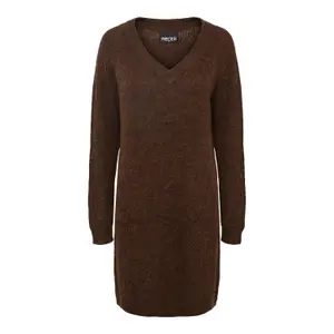 Vestido de manga comprida feminino de manga comprida em v-neck Pieces Ellen image-0