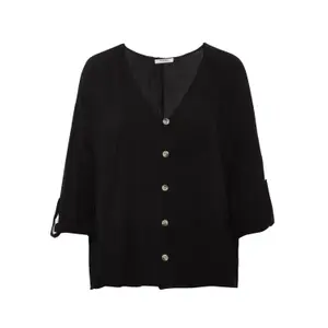 Blouse 3/4 manches replier femme Pieces image-0