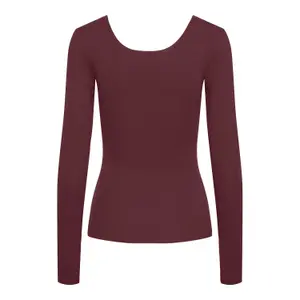 Camiseta de manga larga mujer Pieces Kitte image-1