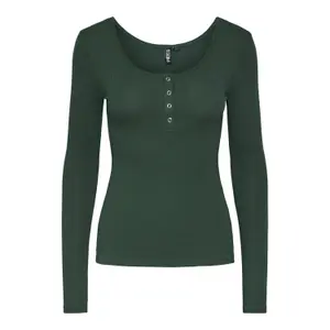 Camiseta de manga larga mujer Pieces Kitte image-0