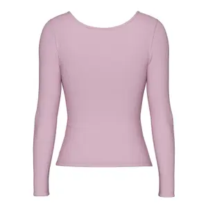 Maglietta a manica lunga da donna Pieces Kitte image-1