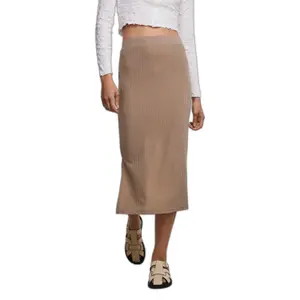 Jupe midi femme Pieces Kylie image-1