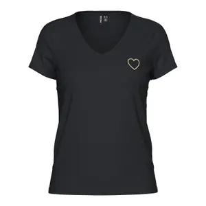 T-shirt da donna Pieces New image-0