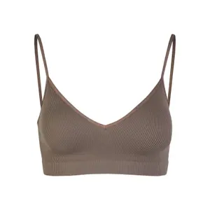 Lot de 2 brassières côtelé femme Pieces Symmi image-0