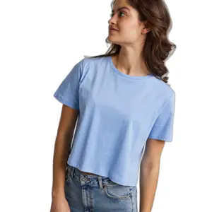 T-shirt crop top femme Pieces Rina image-1