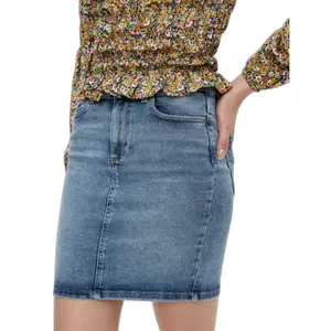 Jupe jean femme Pieces Lili image-3