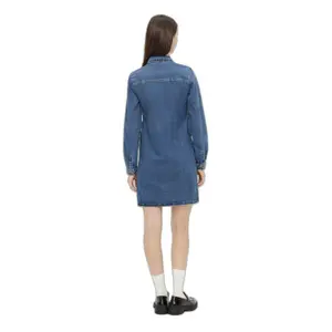 Robe en jean manches longues femme Pieces Perry image-3