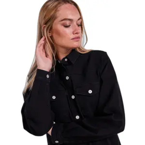 Robe en jean manches longues femme Pieces Perry image-4