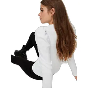 T-shirt manches longues femme Pieces Anna image-4