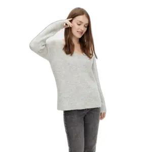 Pullover à col V femme Pieces Ellen image-1