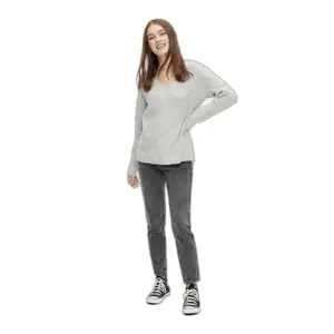 Pullover à col V femme Pieces Ellen image-2