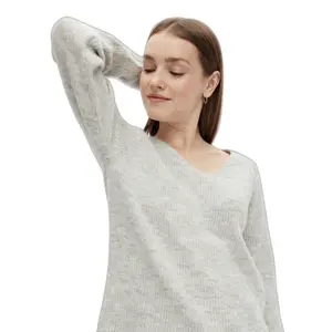 Pullover à col V femme Pieces Ellen image-4