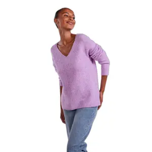 Pullover à col V femme Pieces Ellen image-1