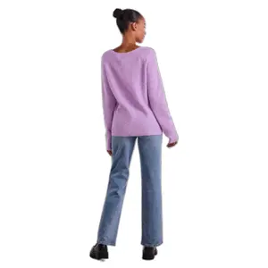 Pullover à col V femme Pieces Ellen image-3