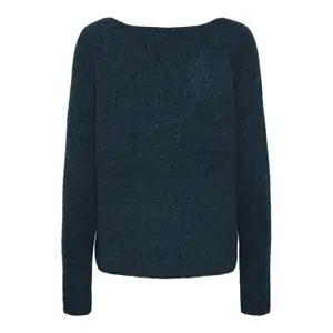 Jersey de cuello V para mujer Pieces Ellen O-Neck image-1