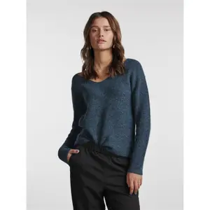 Jersey de cuello V para mujer Pieces Ellen O-Neck image-2