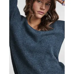 Jersey de cuello V para mujer Pieces Ellen O-Neck image-4