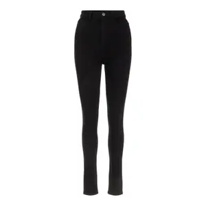 Jeans taille haute femme Pieces Highfive Flex image-0