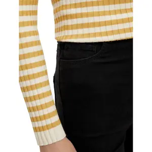 Jeans taille haute femme Pieces Highfive Flex image-4