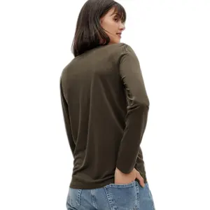 T-shirt de manga comprida feminina Pieces Kamala New image-4