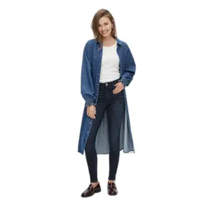 Jeans skinny femme Pieces Delly blue337 image-3