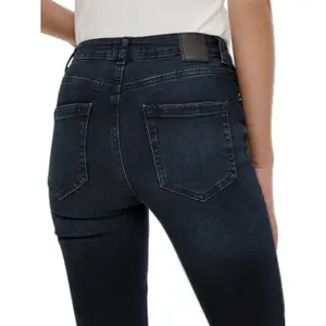 Jeans skinny femme Pieces Delly blue337 image-4