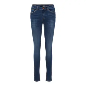 Vaqueros pitillo de mujer Pieces Delly DB338-BA image-0