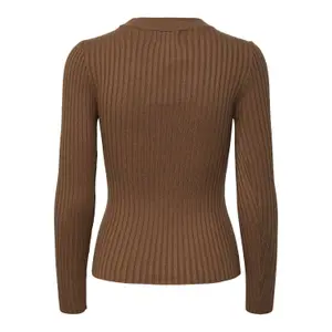 Jersey de cuello alto para mujer Pieces Crista image-3