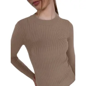 Jersey de cuello alto para mujer Pieces Crista image-4