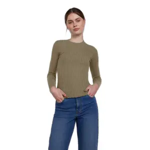 Pullover à col O femme Pieces Crista image-1
