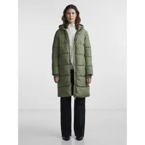 Casaco comprido com capuz para mulher Pieces Bee image-1