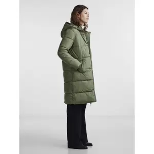 Casaco comprido com capuz para mulher Pieces Bee image-3