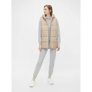 Ärmellose Daunenjacke mit Kapuze, Frau Pieces Bee image-2