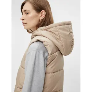 Ärmellose Daunenjacke mit Kapuze, Frau Pieces Bee image-4