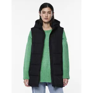 Ärmellose Daunenjacke mit Kapuze, Frau Pieces Bee image-1