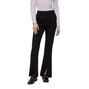 Pantalon évasé avec fente femme Pieces Rine image-1