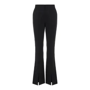 Pantalon évasé avec fente femme Pieces Rine image-0